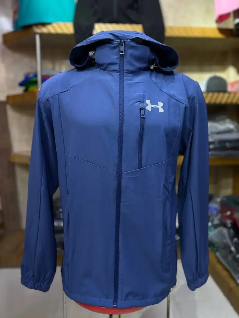 Rinkle Jacket Full Blue