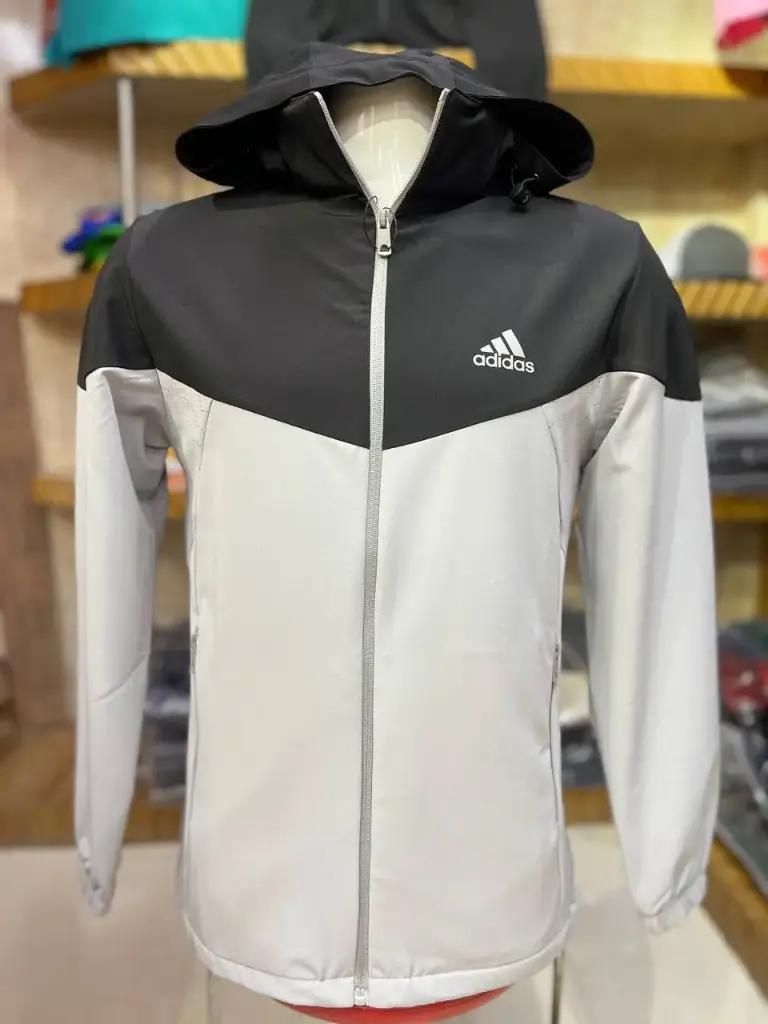 Rinkle Jacket Black Cream