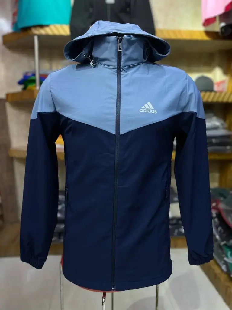 Rinkle Jacket Blue Navy