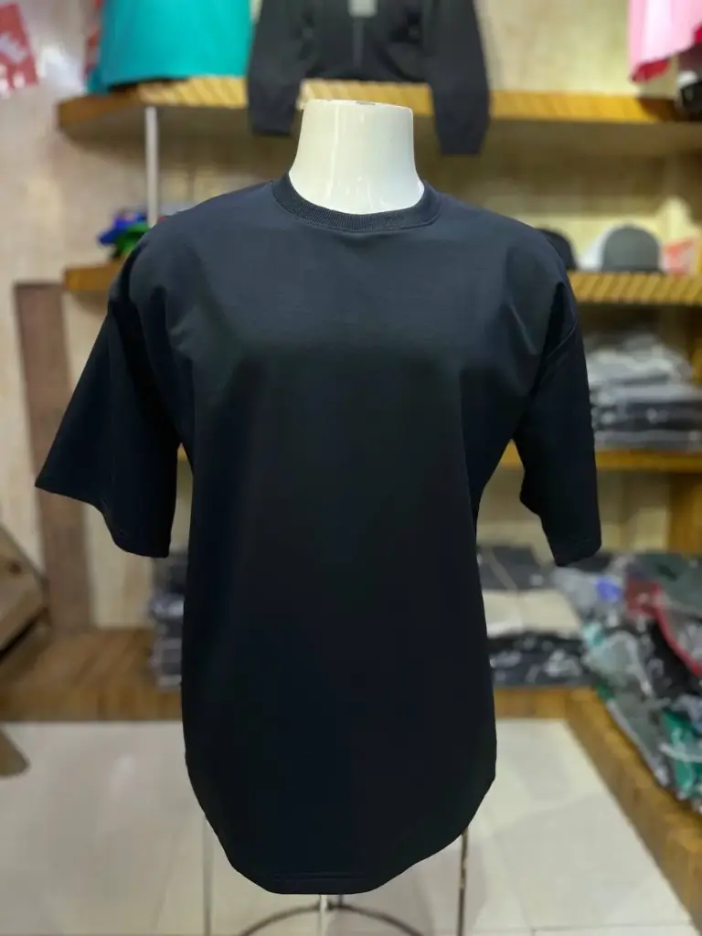 Chinese Terry Oversize Black
