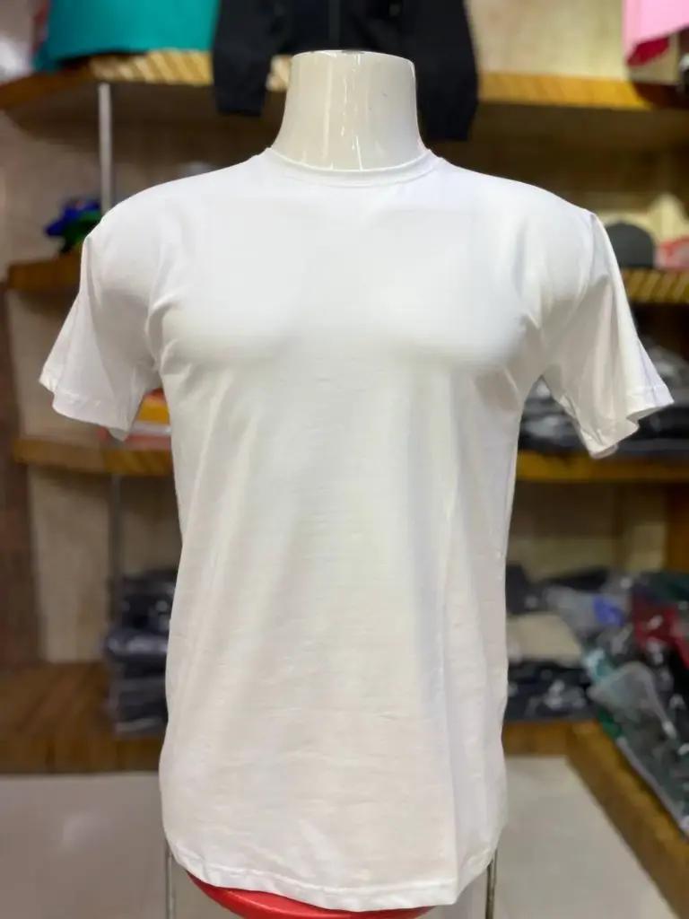 Lycra Roundneck White