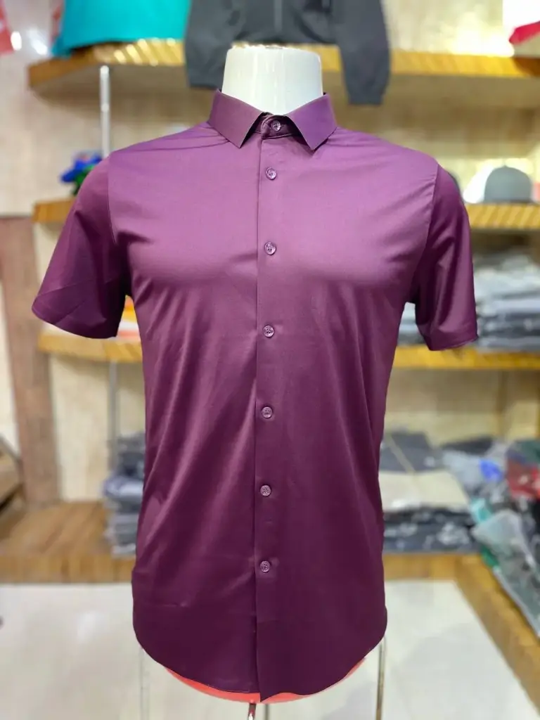 Shirt Sleeveless Maroon